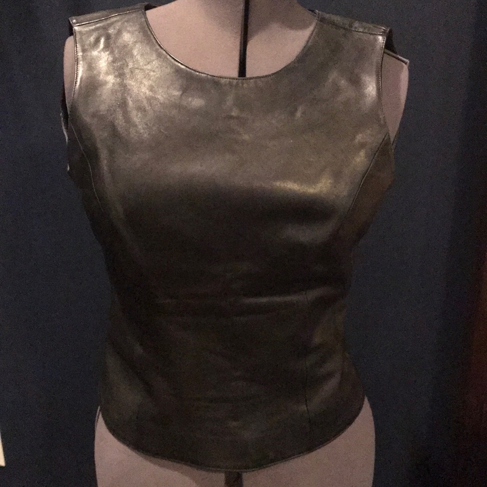 Quality leather vest
